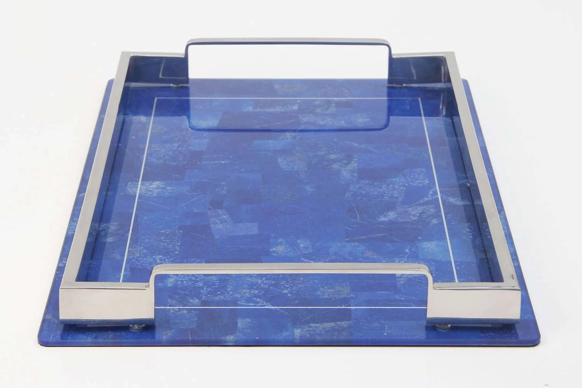 Lapis Lazuli Drinks Tray - Ouverture London